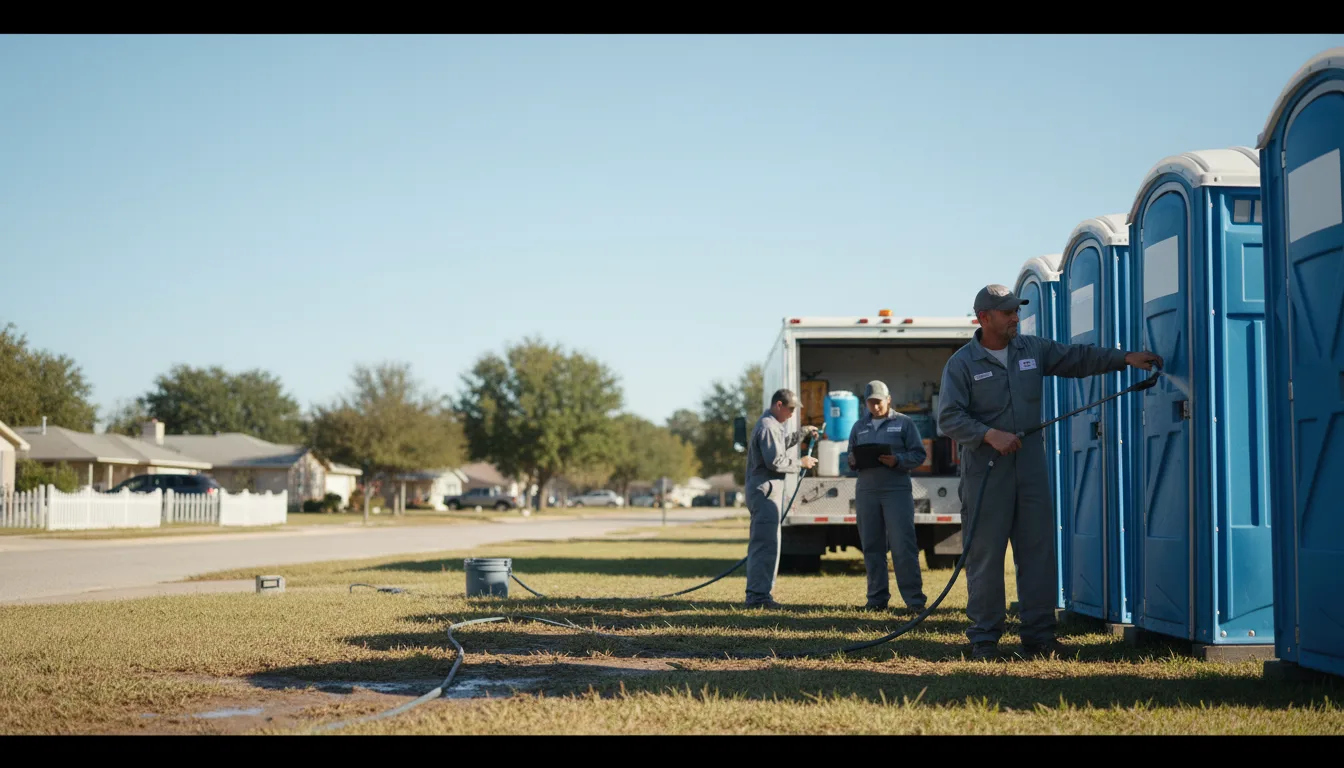 Long-Term Portable Toilet Rental in Blakely, GA near me